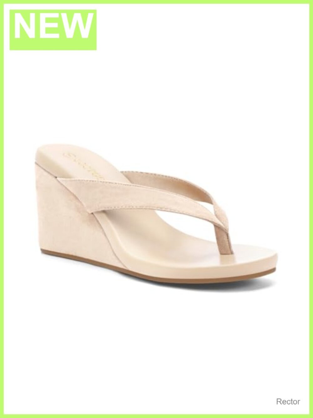 Womens Wedge Heel Sandals Platform Flip Flops Slides Slip On Summer Beach Shoes